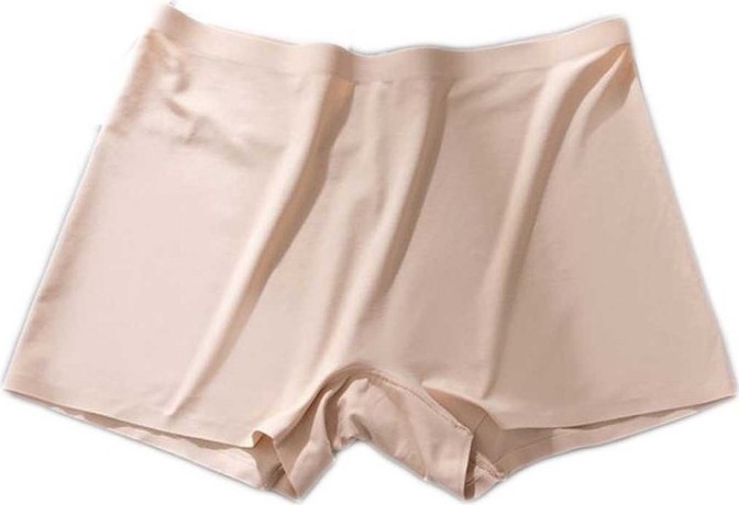 Adalı Store Kadın Dikişsiz Görünmez Iz Yapmaz Mini Şort Boxer Ten görsel 2