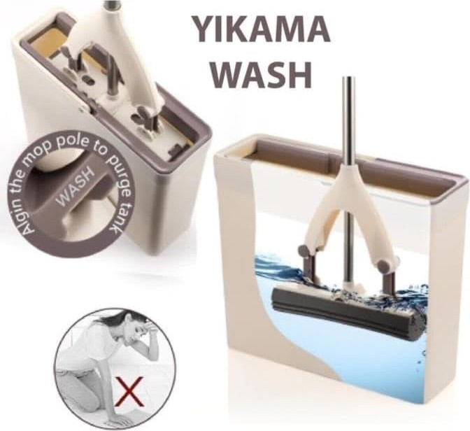 OEM Sıkma Kovalı Süngerli Kelebek Mop+1 Yedek Sünger Başlık Ultra Arındırıcı Yeni Nesil Temizlik Seti görsel 4