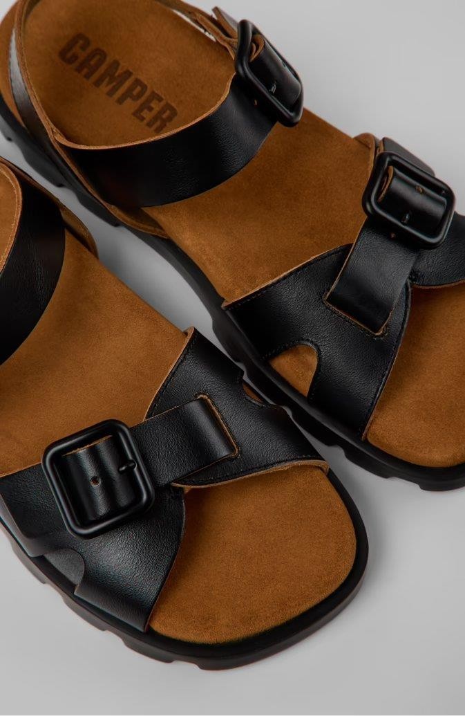 Camper Brutus Sandals Siyah Kadın Sandalet K201768-001