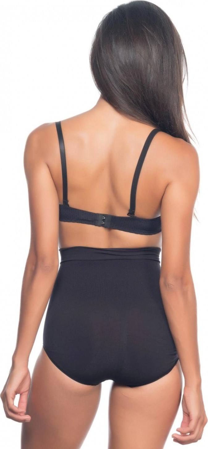 Hace Bazaar Marsilyan™ Siyah Mı 2057 Yüksek Bel Masajlı Slip Korse görsel 3