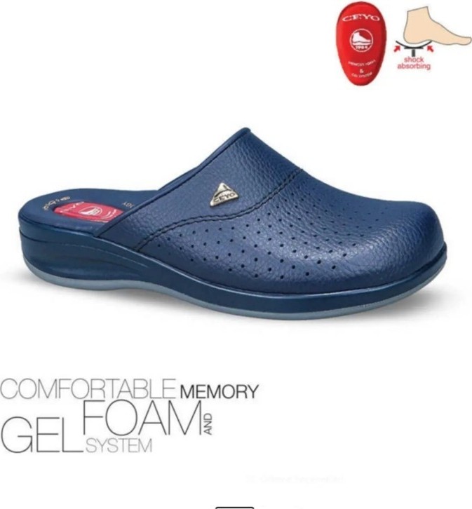 Ceyo Erkek Anatomik Günlük Rahat Terlik 9846 Flex-1 Lacivert