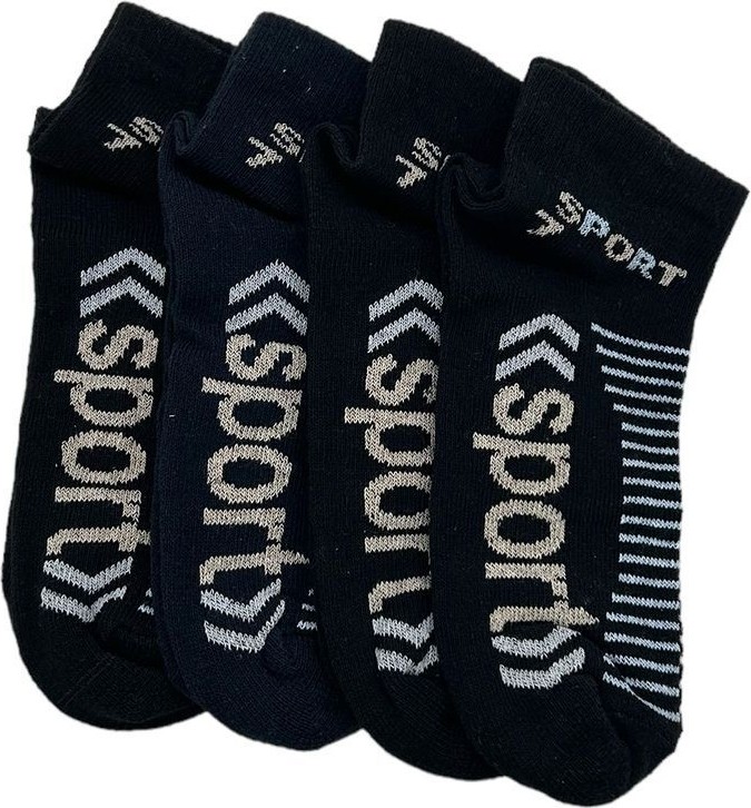 Black Arden Socks Erkek Çocuk Çorabı 7-8 Yaş görsel 2
