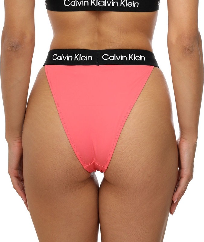 Calvin Klein Kadın / Kız Pembe Calvin Klein Cheeky Hıgh Rıse Bık, Tbk Pembe Bikini Altı görsel 3