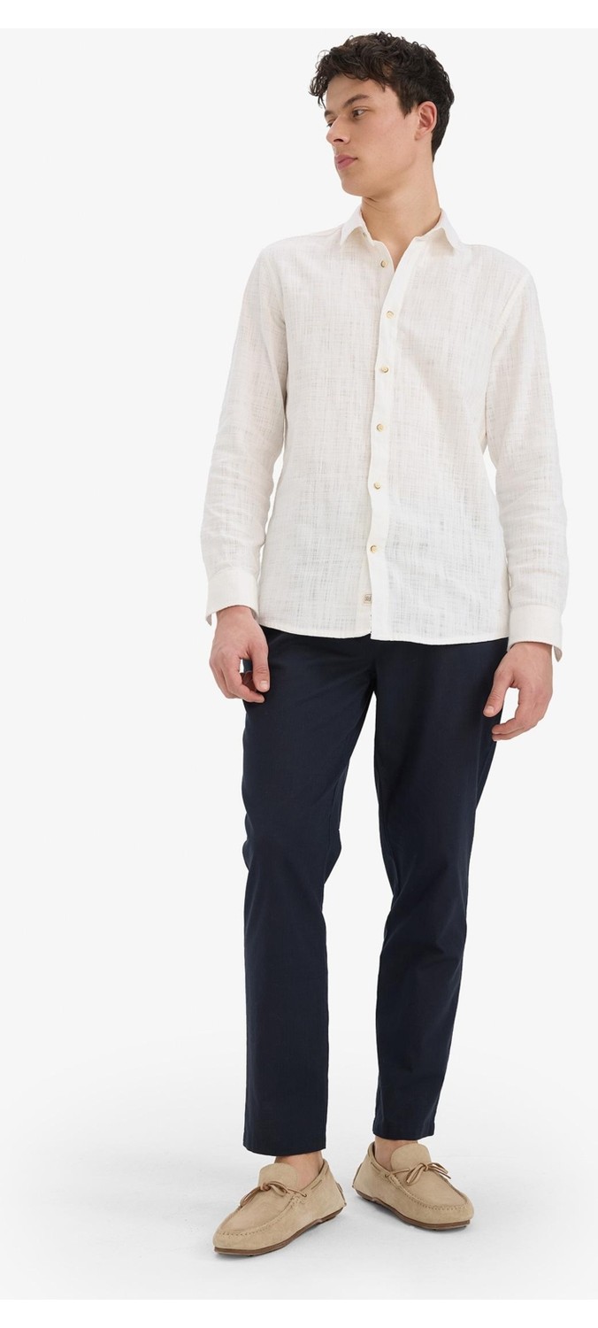 DeFacto %100 Pamuk Jogger Fit Beli Lastikli Dar Paça Cepli Pantolon Z6475AZ25AU görsel 2