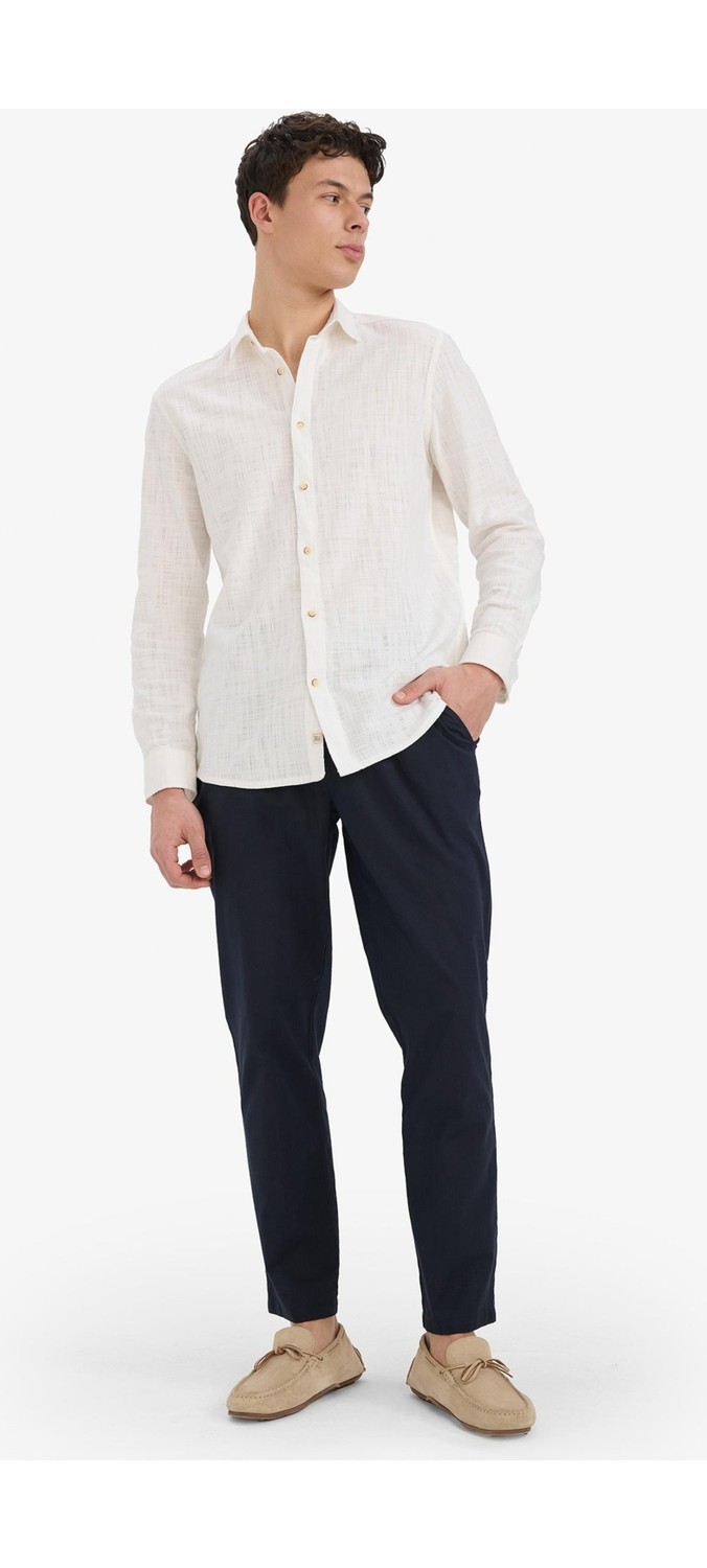 DeFacto %100 Pamuk Jogger Fit Beli Lastikli Dar Paça Cepli Pantolon Z6475AZ25AU görsel 3
