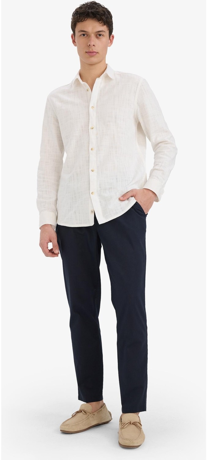 DeFacto %100 Pamuk Jogger Fit Beli Lastikli Dar Paça Cepli Pantolon Z6475AZ25AU görsel 4