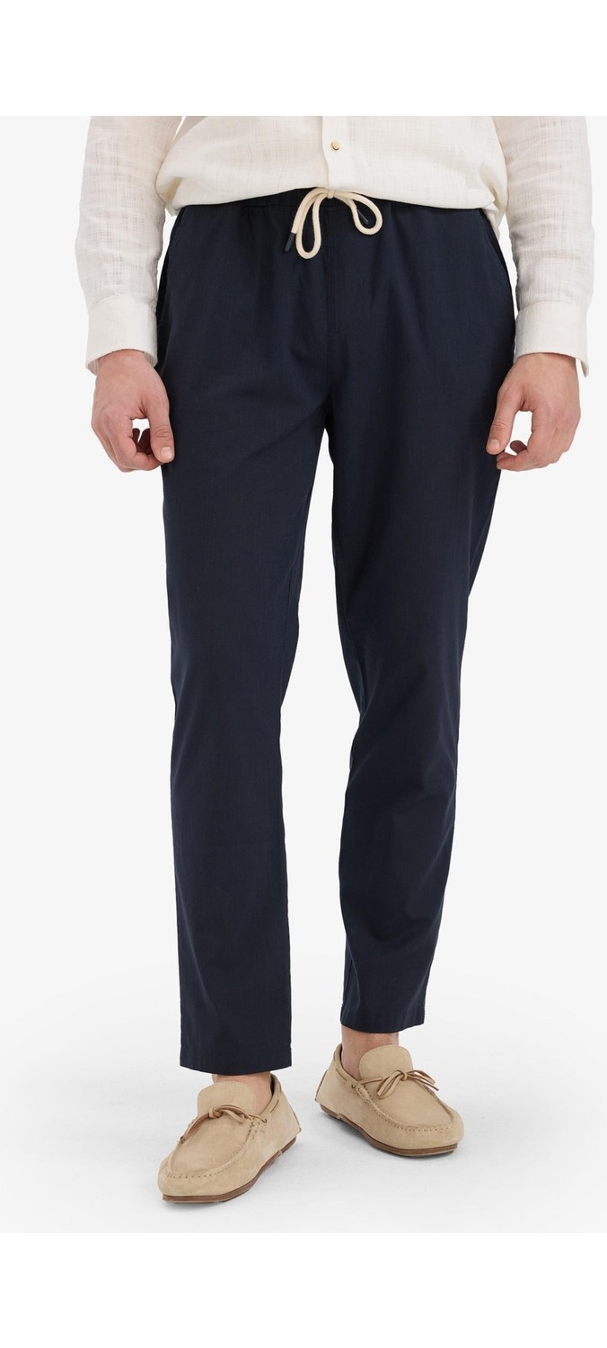 DeFacto %100 Pamuk Jogger Fit Beli Lastikli Dar Paça Cepli Pantolon Z6475AZ25AU görsel 5