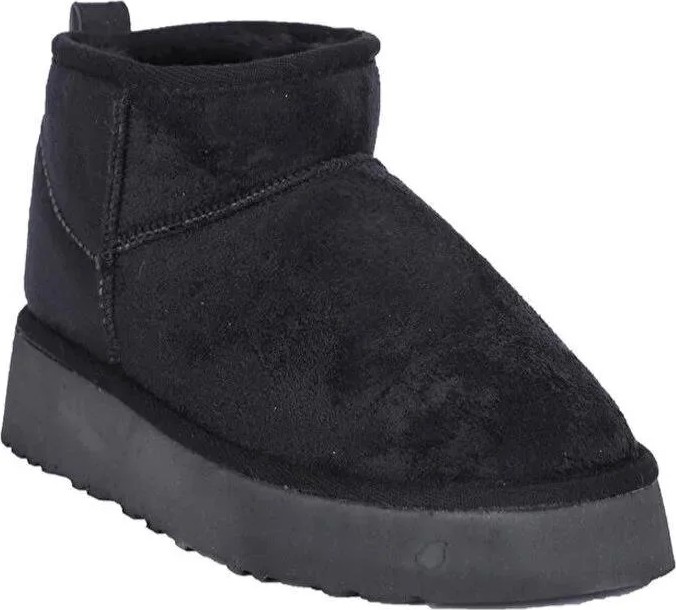 Pierre Cardin 52709 Ug Kısa Süet Kürklü Spor Kadın Bot görsel 3