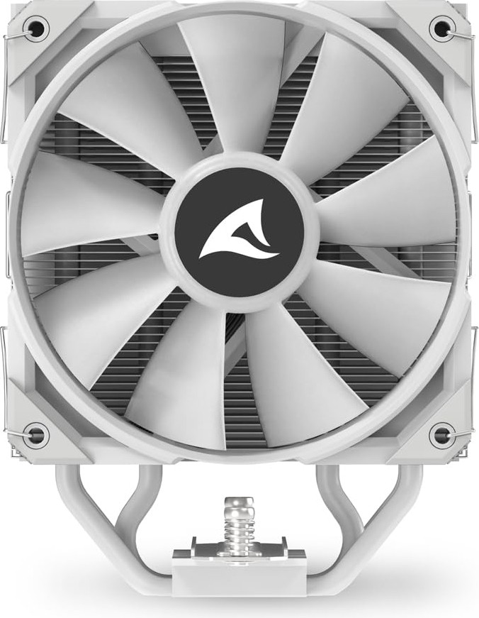 Die Grup Sharkoon Fan Cpu Fan Amd/ıntel Rgb A40 Rgb Whıte görsel 3