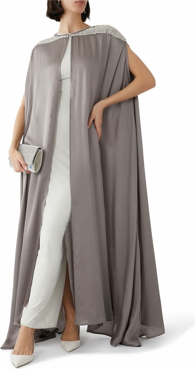 Leem Süslü Omuzlu Kaftan - Şıklığın Adresi görsel 2