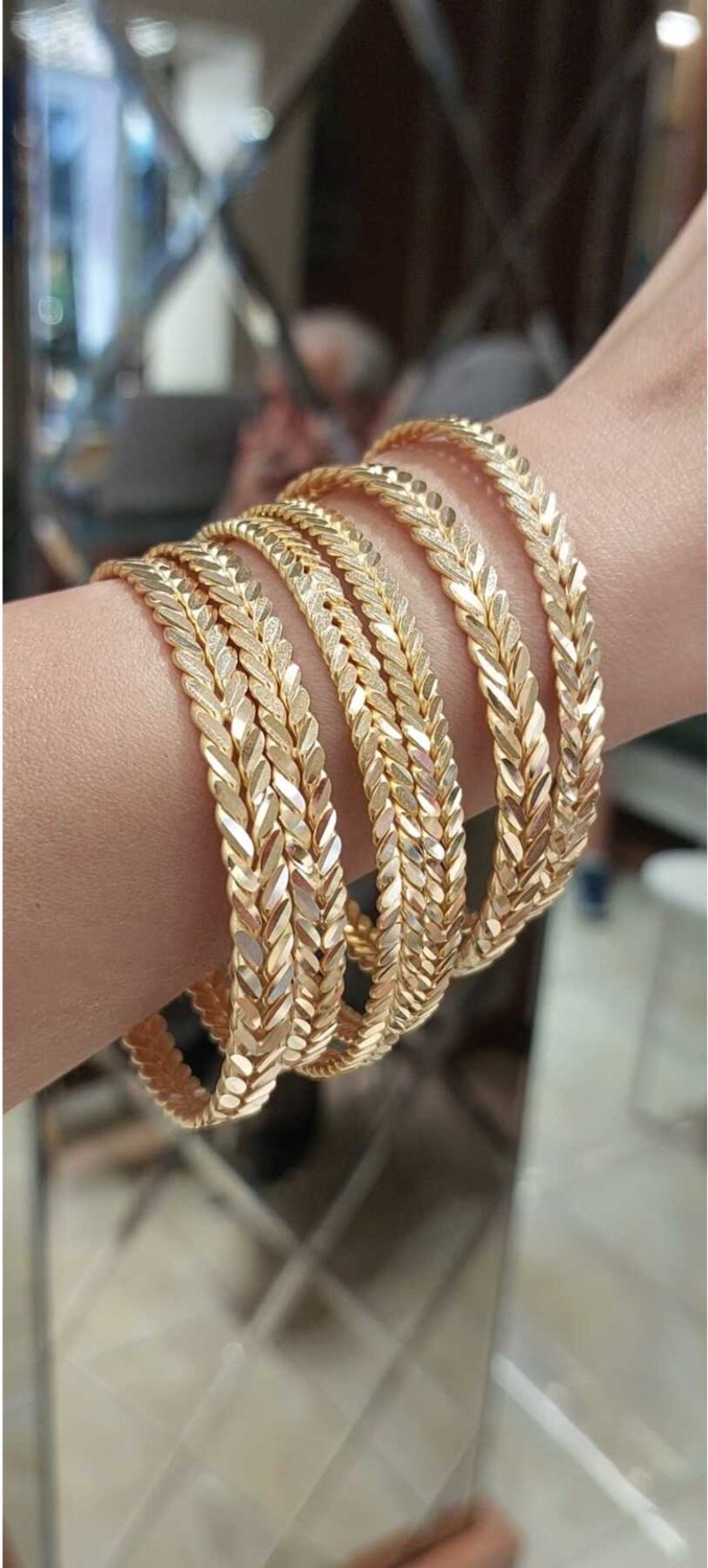 Başak Burma 22 Ayar Yatırımlık 25 gr Altın Kadın Bilezik