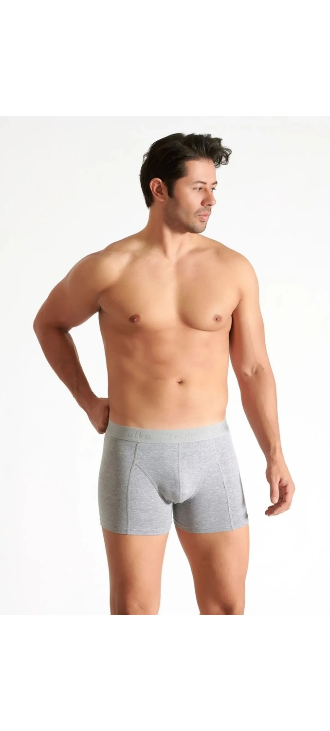 Tutku Erkek Elastan Likralı Boxer 6'lı Paket görsel 7