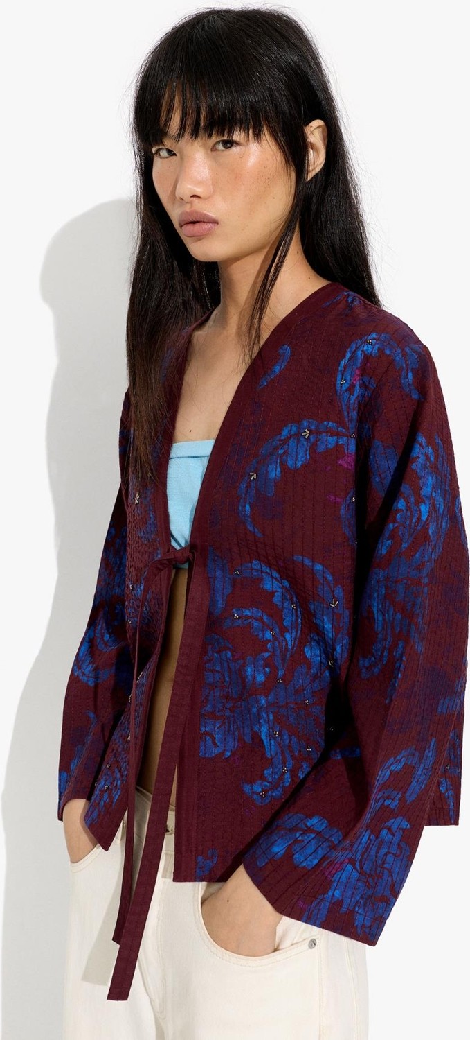 Parfois Kadın Dokulu Desenli Kimono görsel 3