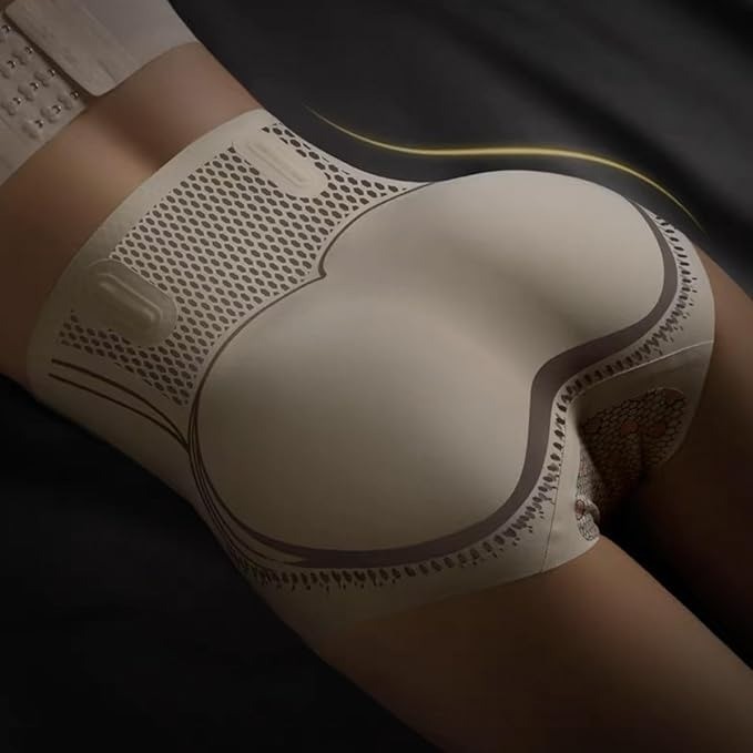 Sauna Suit Kadın Iyonizer Dikişsiz Yüksek Bel Korse Külot, V-Control Toparlayıcı Popo Sıkılaştıran Külot Korse görsel 8
