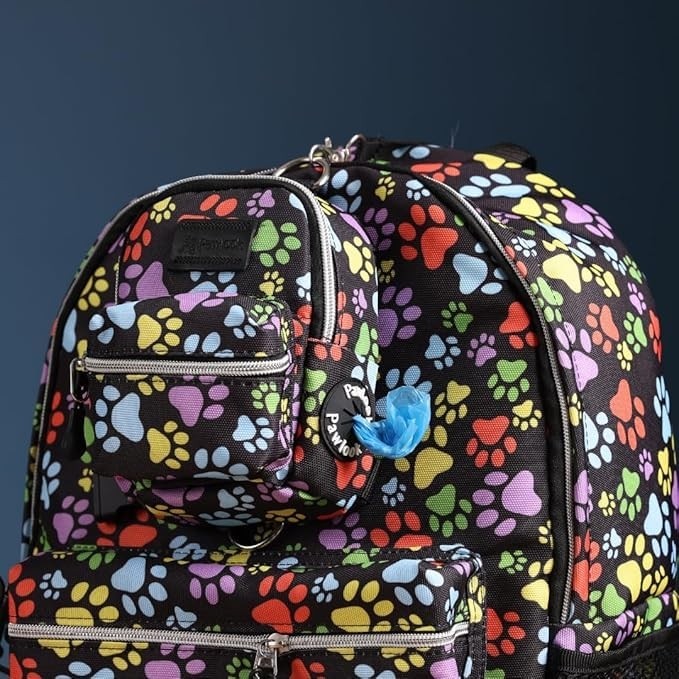 1001 Design, Sırt Çantası, Laptop Bölmeli, Su Geçirmez Ön Cepli, 15" Uyumu, Termos Bölmeli, Aya görsel 3