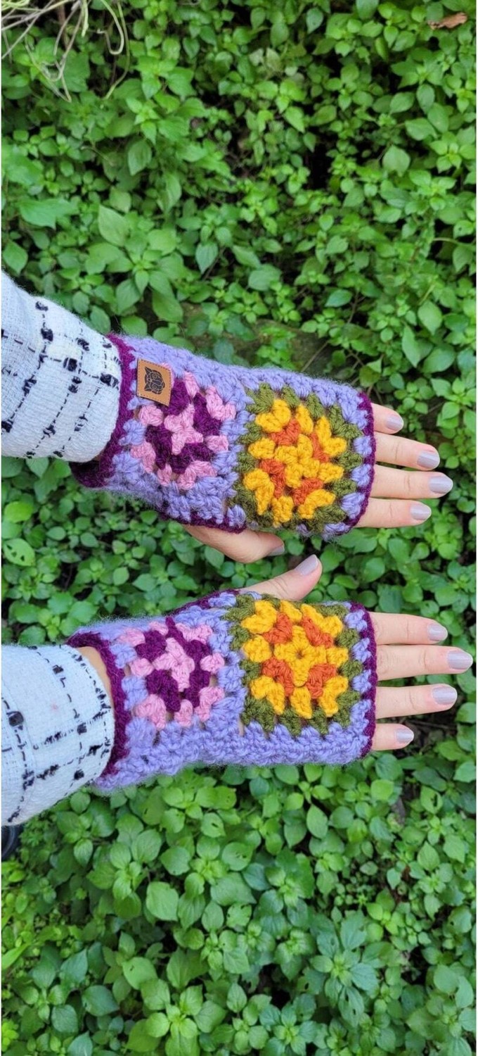 Crochet Bere Eldiven Set, Kadın Bere, Kadın Eldiven ,tığ Işi Bere Eldiven Set görsel 2