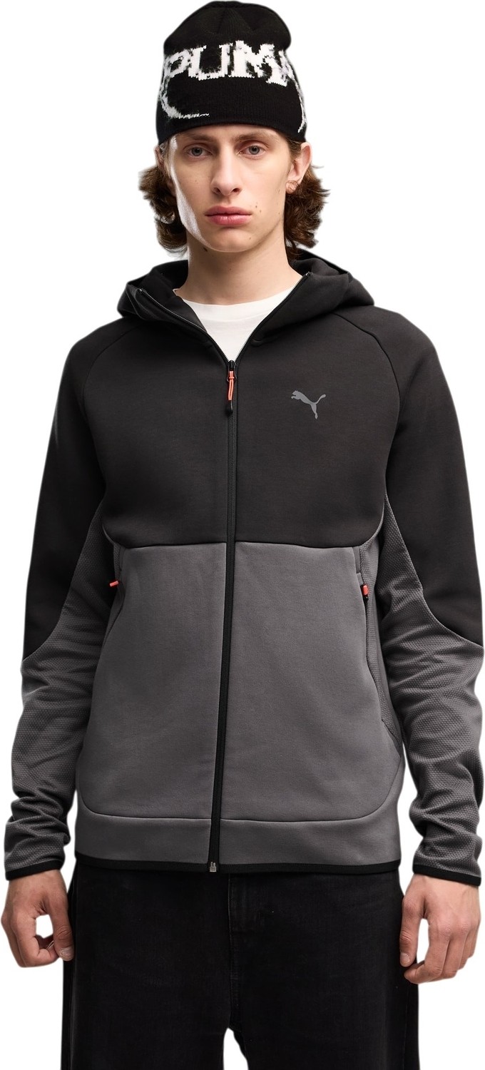 Pumatech Full-Zip Hoodie Gri Erkek Sweatshirt
