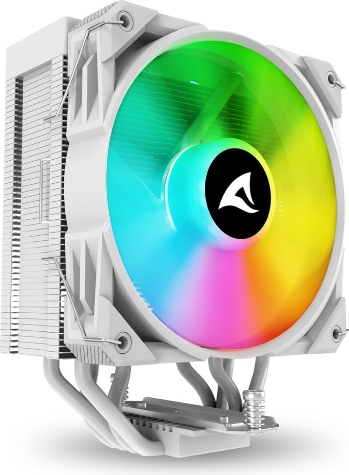 Aesco Sharkoon Fan Cpu Fan Amd/ıntel Rgb A40 Rgb Whıte