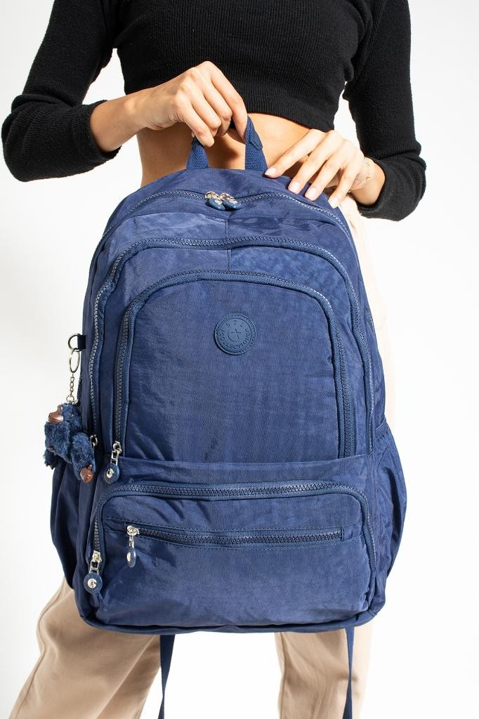 Baginn 571 Collection Klinkır Kadın Sırt Çantası Çok Cepli Hafif Kumaş 43*30 Cm Yağmur Geçirmez
