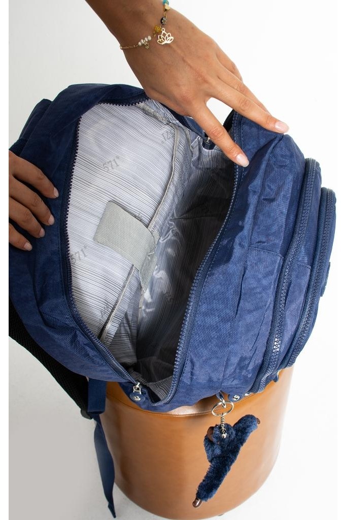 Baginn 571 Collection Klinkır Kadın Sırt Çantası Çok Cepli Hafif Kumaş 43*30 Cm Yağmur Geçirmez görsel 7
