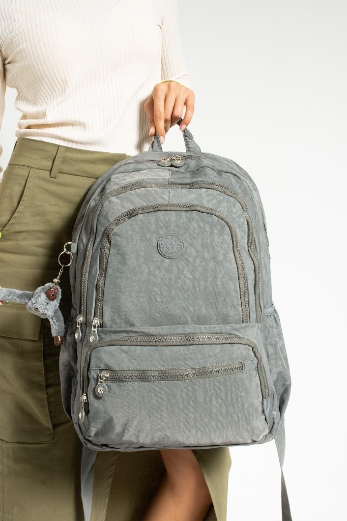 Baginn 571 Collection Klinkır Kadın Sırt Çantası Çok Cepli Hafif Kumaş 43*30 Cm Yağmur Geçirmez