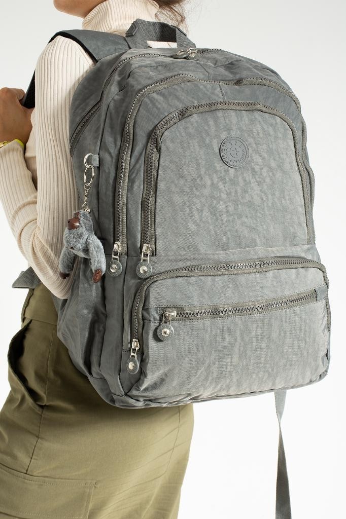 Baginn 571 Collection Klinkır Kadın Sırt Çantası Çok Cepli Hafif Kumaş 43*30 Cm Yağmur Geçirmez görsel 4