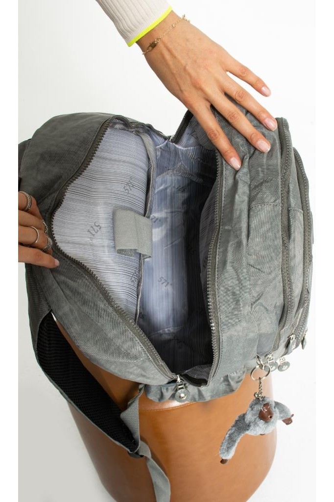 Baginn 571 Collection Klinkır Kadın Sırt Çantası Çok Cepli Hafif Kumaş 43*30 Cm Yağmur Geçirmez görsel 5