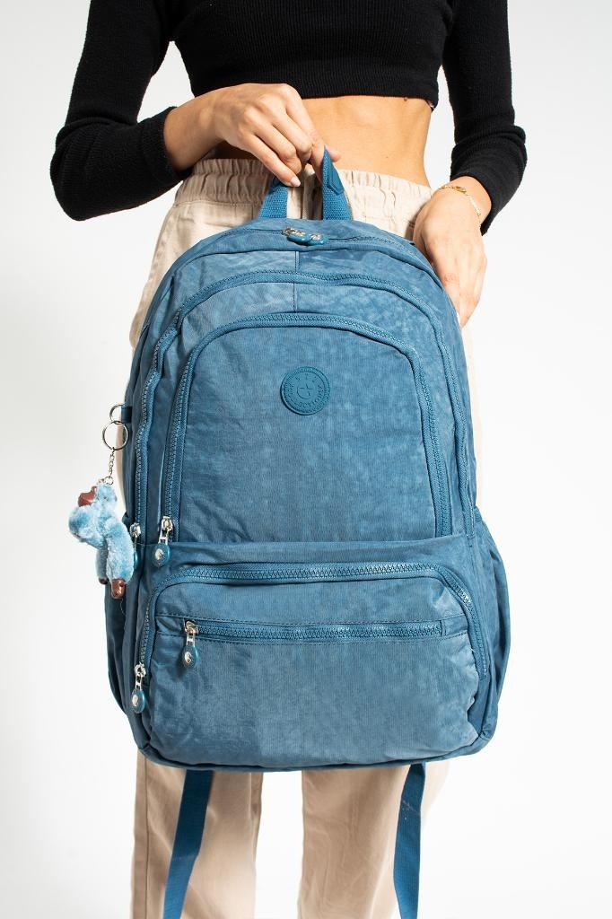 Baginn 571 Collection Klinkır Kadın Sırt Çantası Çok Cepli Hafif Kumaş 43*30 Cm Yağmur Geçirmez