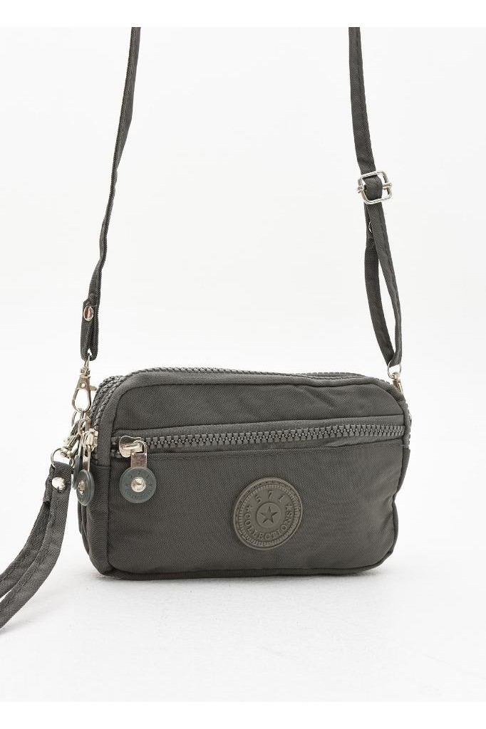 Baginn Klinkır Kumaş Mini Çapraz Askılı Kadın Cep Telefonu Çantası El Çantası Cüzdan 10*18 cm Su Itici görsel 5