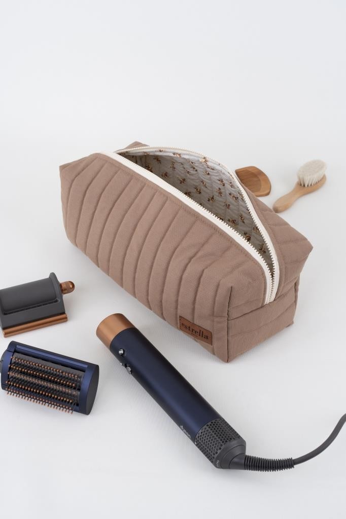 Estrella Paris Çizgi Yeşil Dyson Airwrap ve Tüm Saç Şekillendiriniz Için Xl Boy Çanta Seyahat Çantası Yeşil