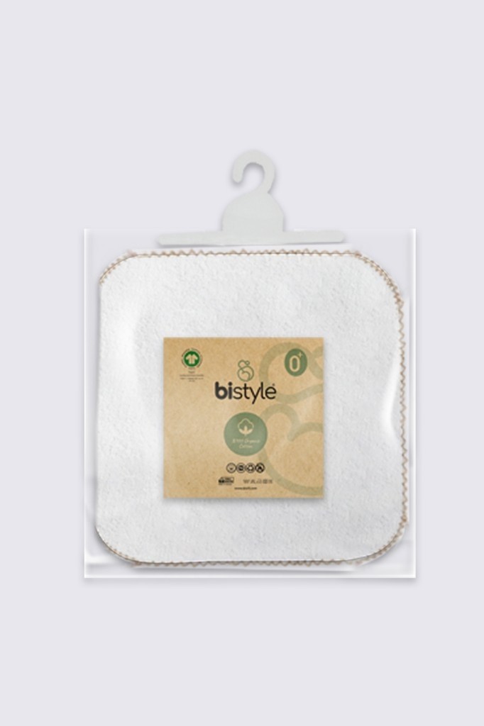 Cotton Soft Organik 28X28 6'lı Havlu Mendil 90105 Ekru görsel 5