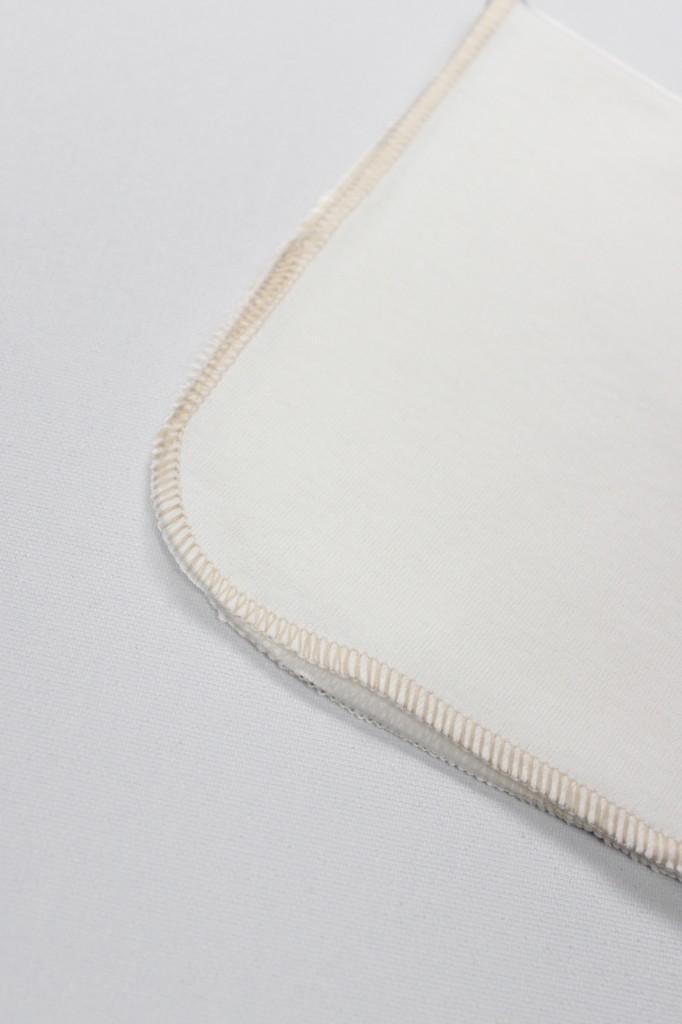 Cotton Soft Organik 28X28 10'lu Penye Mendil 90101 Ekru görsel 2