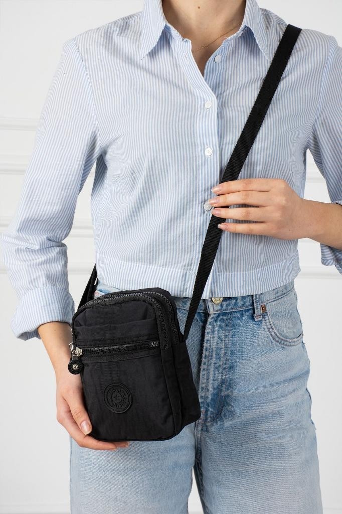 Baginn Klinkır Telefon Çantası Mini Postacı Çanta 22*12 cm Çapraz Askılı Omuz Çantası Günlük Hafif Çanta görsel 3