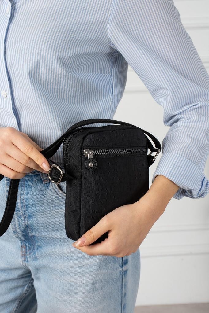 Baginn Klinkır Telefon Çantası Mini Postacı Çanta 22*12 cm Çapraz Askılı Omuz Çantası Günlük Hafif Çanta görsel 4