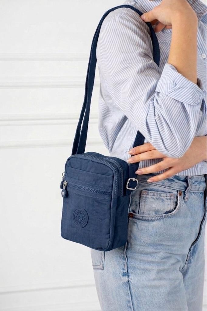 Baginn Klinkır Telefon Çantası Mini Postacı Çanta 22*12 cm Çapraz Askılı Omuz Çantası Günlük Hafif Çanta görsel 7