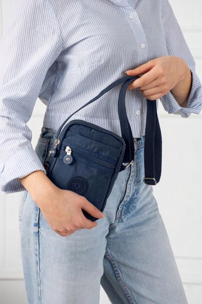 Baginn Klinkır Telefon Çantası Mini Postacı Çanta 22*12 cm Çapraz Askılı Omuz Çantası Günlük Hafif Çanta görsel 8