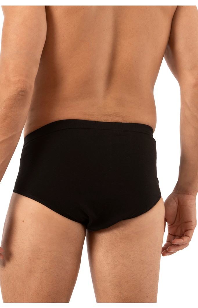 Özkan Underwear Özkan 0037 6'lı Paket Erkek Pamuklu Penye Süprem Esnek Rahat Slip Külot görsel 3