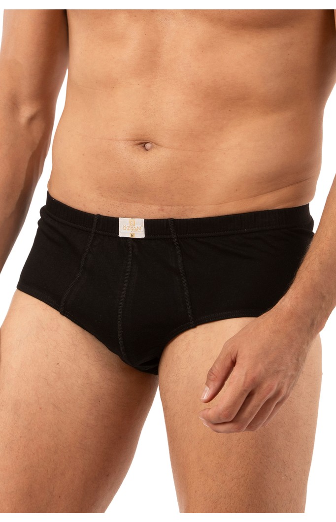 Özkan Underwear Özkan 0037 6'lı Paket Erkek Pamuklu Penye Süprem Esnek Rahat Slip Külot görsel 4