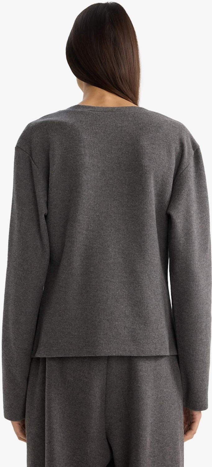 DeFacto Regular Fit V Yaka Hırka G6331AX25WN görsel 5