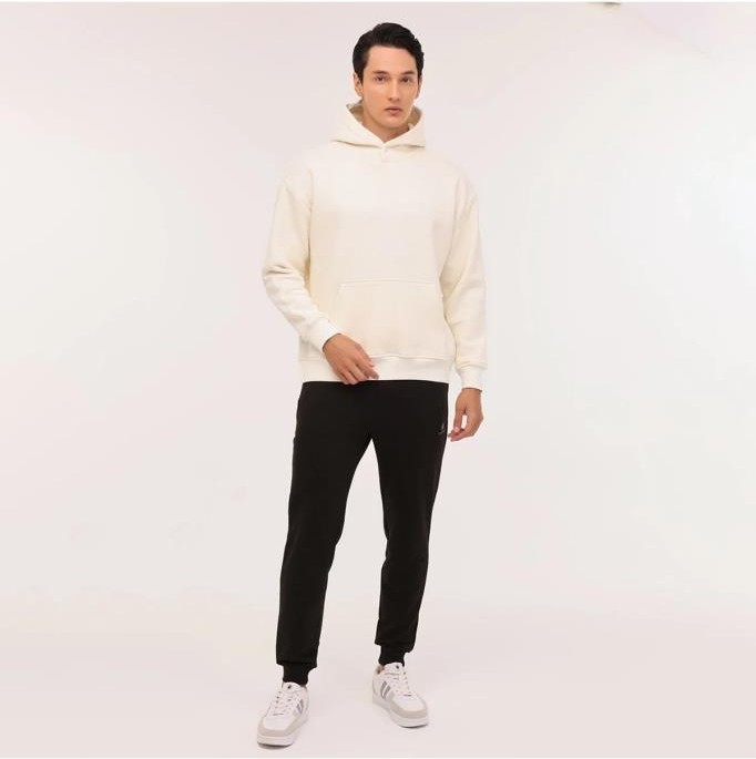 Lumberjack 5W MB Ros 17HS109 5pr Ekru Erkek Sweatshırt