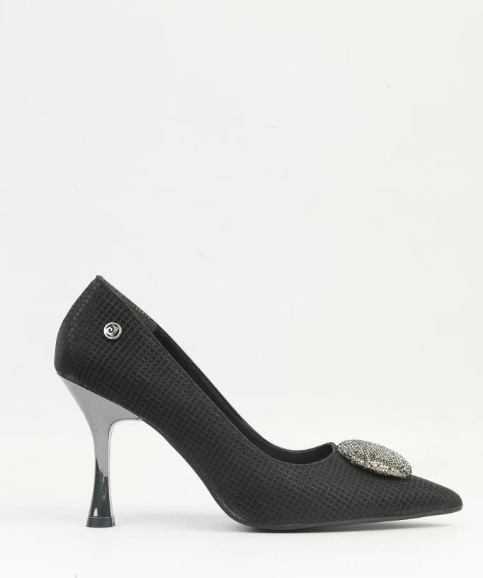 Pierre Cardin 54031 Kadın Abiye Taşlı Stiletto Ayakkabı görsel 5