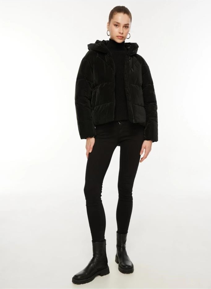 Only Bayan Puffer Kapüşonlu Mont 15318451