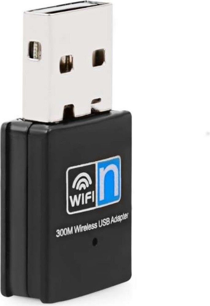 Aesco Lunatic 4060 USB Adaptör Alıcı Kablosuz Wifi Adaptör Mini 300 Mbps Realtek RTL8192EU Chipset görsel 4
