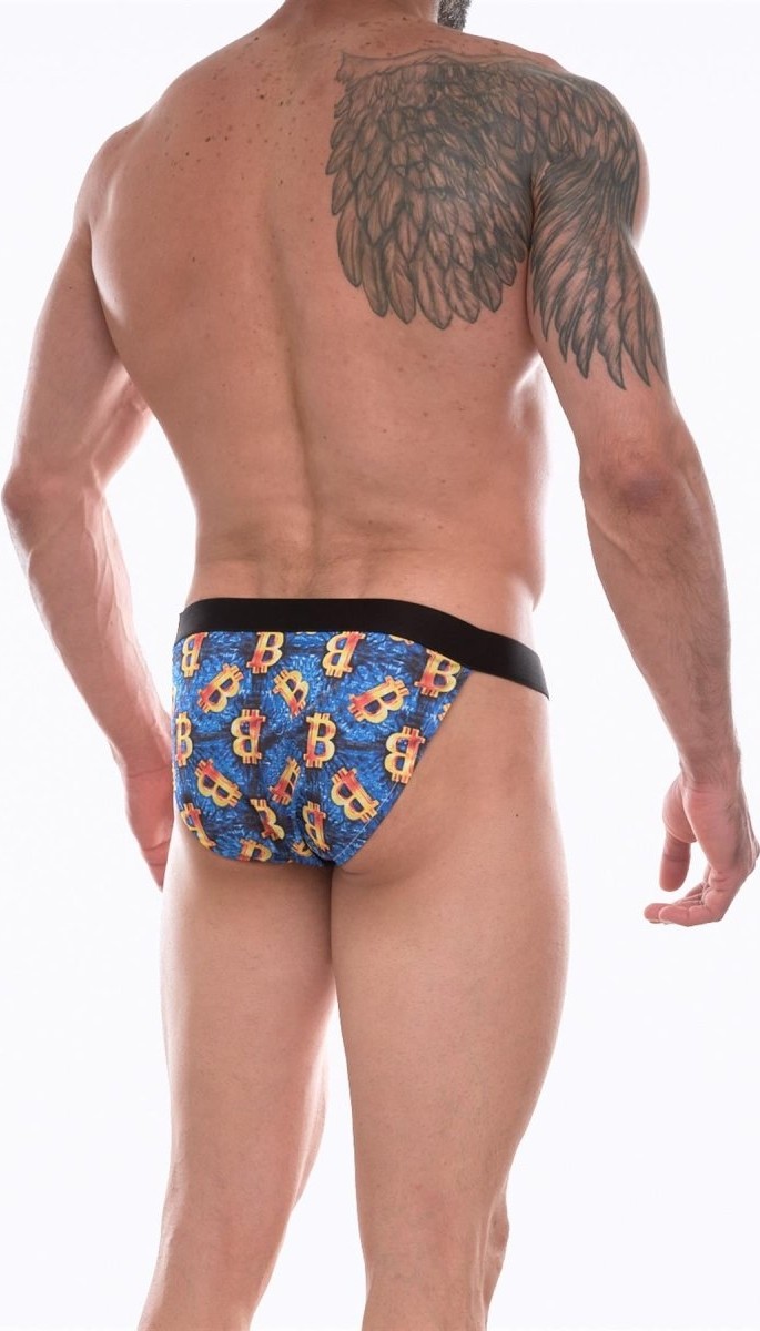 İkikareshop Erkek Desenli Slip görsel 2
