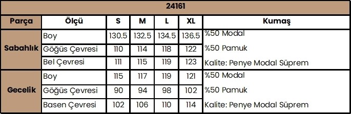 Toyigoo Çiçek ve Yaprak Desenli Dantelli ve Dekolteli Sabahlık Seti - KLBN29178 KLBNR4I-TYGOO456 görsel 3
