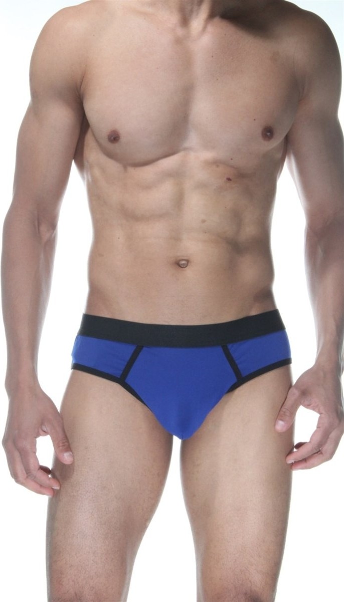 Beruflic Mavi Jockstrap Fantezi Iç Giyim Under Moda