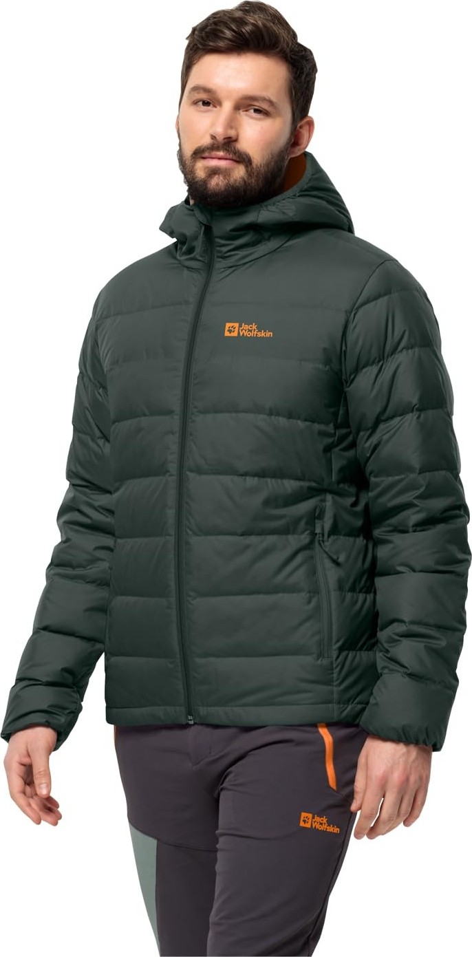 Aesco Jack Wolfskin Ather Down Hoody M Rds Erkek Outdoor Ceketi Aurora Blue Xl