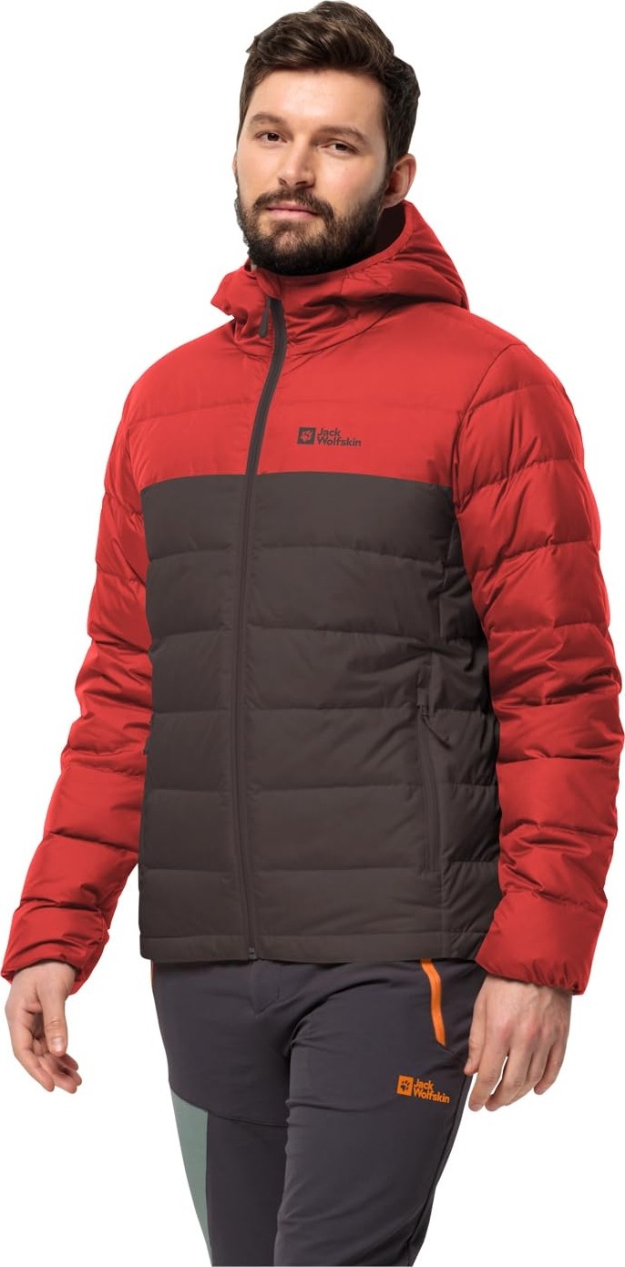 Die Grup Jack Wolfskin Ather Down Hoody M Rds Erkek Outdoor Ceketi Aurora Blue Xl görsel 3