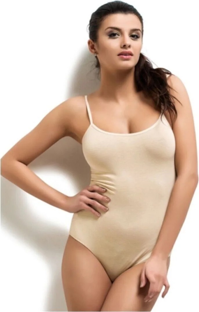 Tutku Kadın Beyaz 3'lü Paket Ip Askılı Likralı Çıtçıtlı Body Zıbın görsel 8