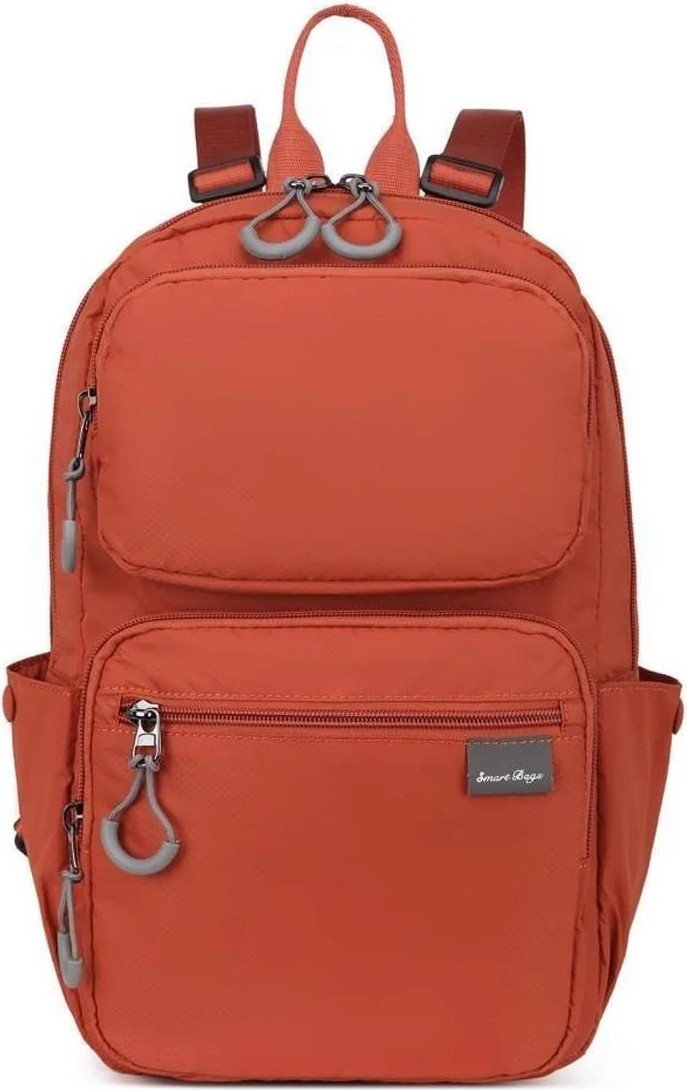 Smart Bags Ekstra Hafif Tekstil Uniseks Sırt Çantası Su Geçirmez 3142 Açık Kahve Renk